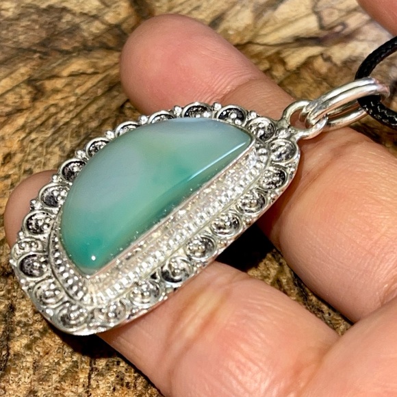 Green Botswana Pendant 2” - Picture 9 of 15